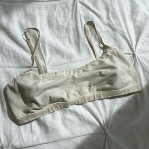 Skims Cotton jersey scoop bralette